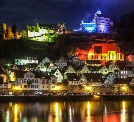 Natur Und Neckarblick Bei Heidelberg Гіршгорн Екстер'єр фото