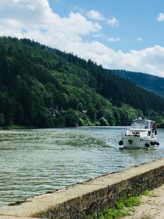 Natur Und Neckarblick Bei Heidelberg Гіршгорн Екстер'єр фото