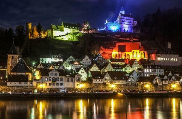 Natur Und Neckarblick Bei Heidelberg Гіршгорн Екстер'єр фото