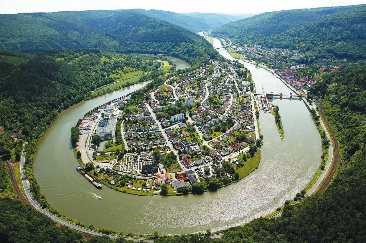 Natur Und Neckarblick Bei Heidelberg Гіршгорн Екстер'єр фото